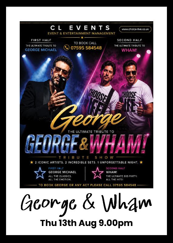 George & Wham at Legends Live Lounge