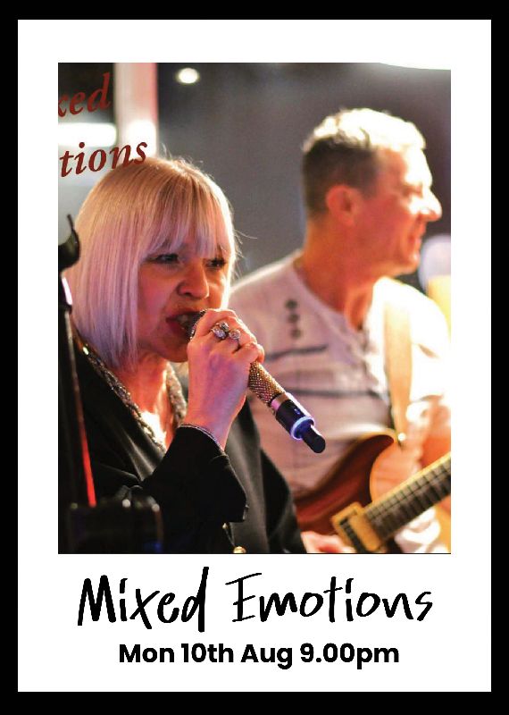 Mixed Emotions at Legends Live Lounge