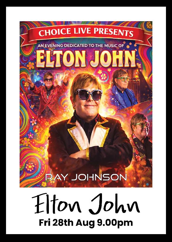 Elton John at Legends Live Lounge